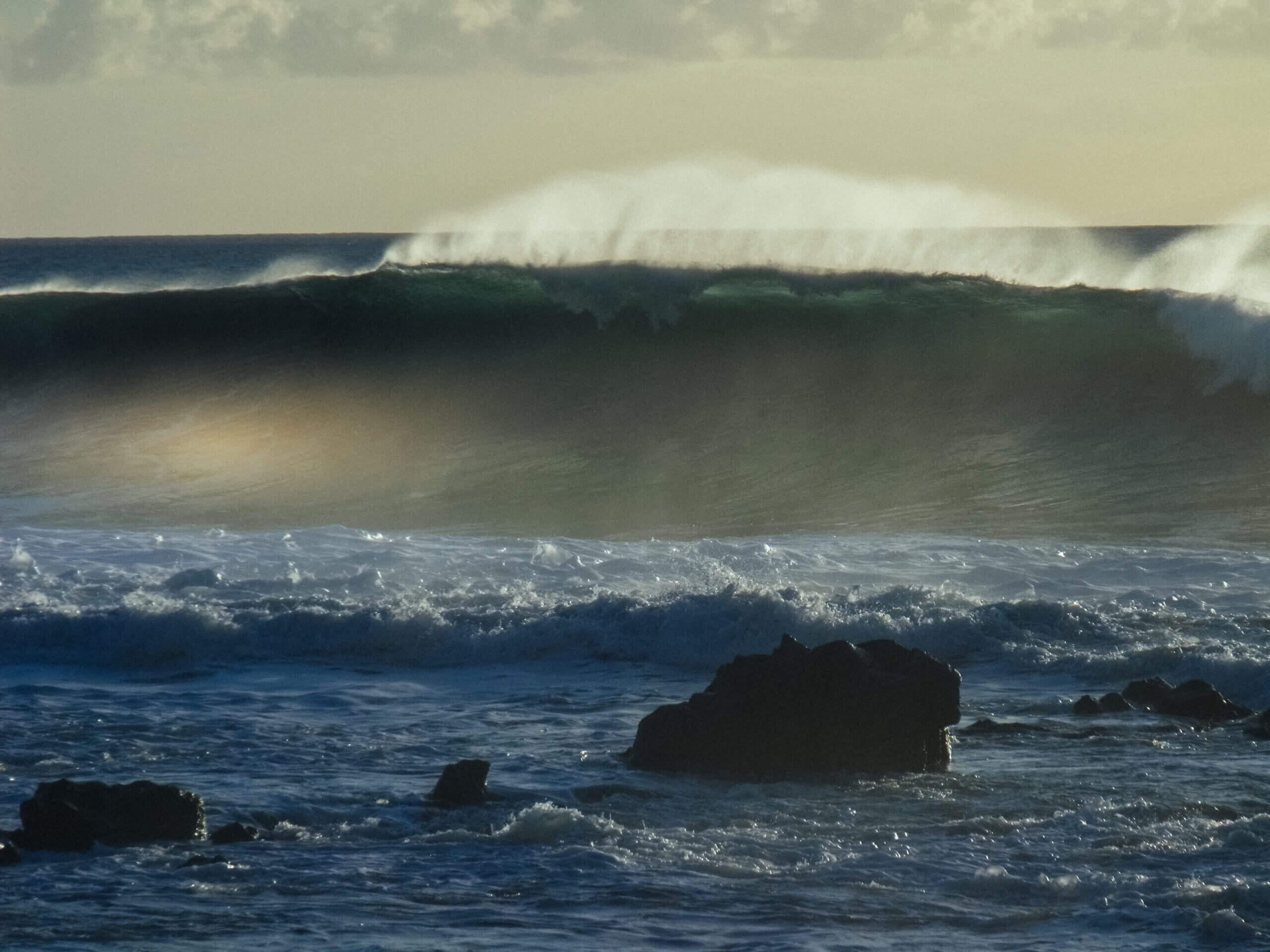 Wilde Atlantikwelle La Gomera - Stürmische Zeiten Winter Coaching Kanarische Inseln