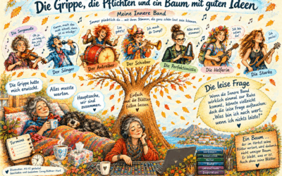 Die Grippe, die Pflichten und ein Baum mit guten Ideen