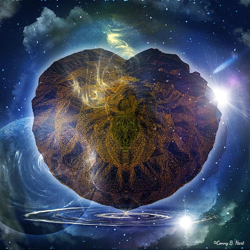 La Gomera Herz Kosmos Planet - Herz der Erde Bilderpoesie Gomeraherz Coaching Kanaren